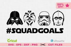 Star wars disney movie svg files for cricut design & silhouette studio. Star Wars Squadgoals Svg Eps Png Dxf You Will Receive The Following Files For This Digital Dow Star Wars Shirt Diy Disney Star Wars Star Wars Silhouette