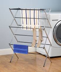 clothes drying rack with top shelf
