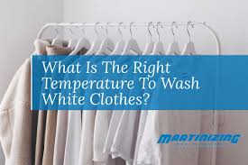 what rature to wash white clothes