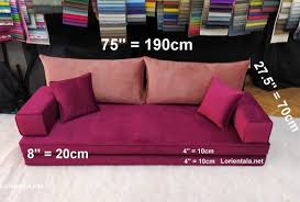 Velvet Floor Couch Floor Seating Sofa