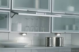 modern kitchen glass cabinets designs