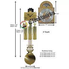 mechanical grandfather clock kit for