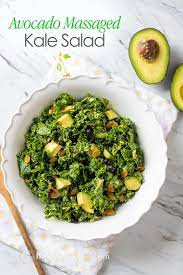avocado maged kale salad recipe