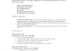 Line Cook Resume Examples Summary Samples Sample Prep Entry Level