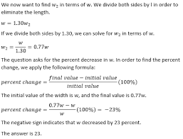 how to find the percent of decrease