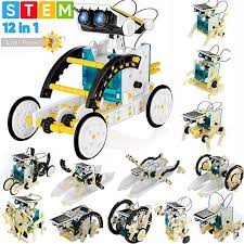 stem 13 in 1 education solar robot toys