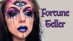fortune teller halloween makeup
