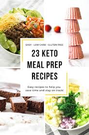 23 easy keto meal prep recipe ideas