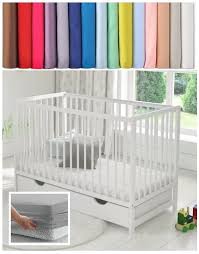Cot Bed Travel Cot Fitted Sheet
