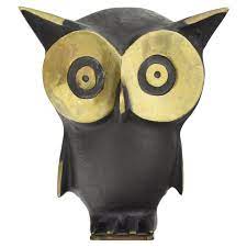 walter bosse owl sculpture figurative