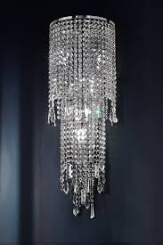 Small Crystal Cascade Wall Lamp 8 Lights Masiero Murano And Crystal Chandeliers Lamps And Wall Lights Ref 18110175