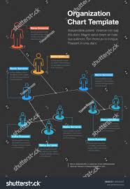 Simple Company Organization Hierarchy Chart Template Stock