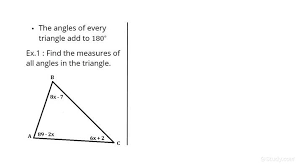 an angle of a triangle given angles