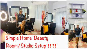 makeup studio beauty room setup