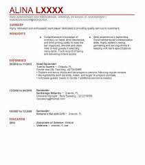 The bartender resume template enables job seekers to remain competitive by giving them the ability to quickly respond to an ad. Bartender Resume Bartender Cv Example Best Resume Examples
