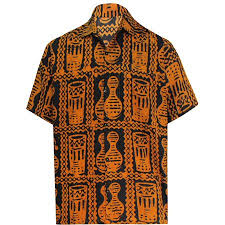 Hawaiian Shirt Mens Beach Aloha Camp Party Holiday Short Sleeve Button Up Down Hand Batik Cotton F