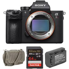 sony a7r iiia mirrorless camera with