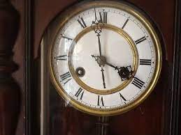 antique german pfeilkreuz wall clock