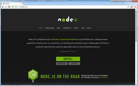 node js environment setup node js