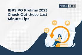 Ibps Po Prelims 2023 Check Out These