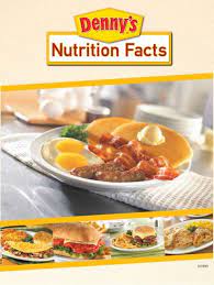 nutrition facts menu 6pgs pdf denny s