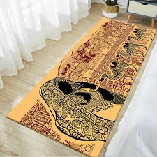 african woman pattern flannel area rugs
