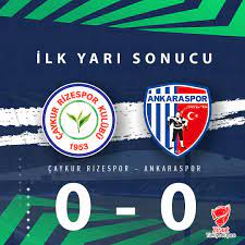 Cup - Live Reporting for Rizespor vs Ankaraspor FK December 01, 2021