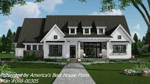 modern farmhouse plan 098 00305 with