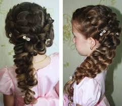 На длинные, средние и короткие волосы для девочек. Pricheski Devochkam Na Vypusknoj V Detskij Sad 21 Foto