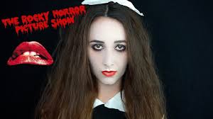 magenta rocky horror makeup tutorial