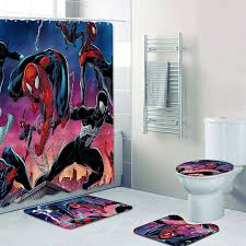 Spider Man Across Spider Verse Bathroom