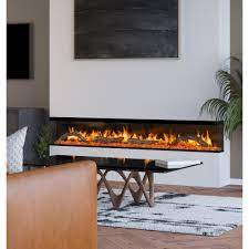 3 Sided Electric Fires Stunning