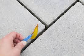 install polymeric sand in your pavers