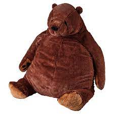 DJUNGELSKOG brown bear, Soft toy - IKEA