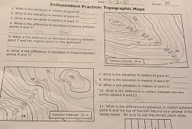 11 3 2 Independent Practice Topographic