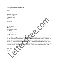 A Reference Letter Is A Professional Letter Written By A Previous