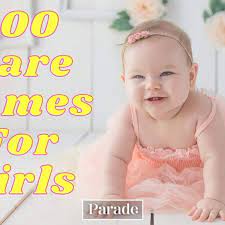 100 rare names with their