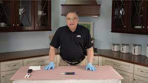 how to touch up kitchen cabinets