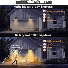 barn lights exterior with motion sensor
