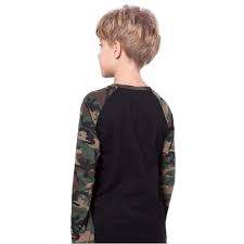 Koupa Kids Little Boys Camouflage Sleeved T Shirt Long Sleeved Shirt 3 13 Year