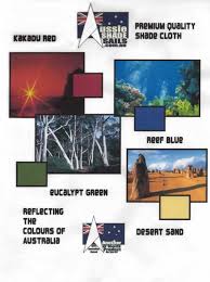 Aussie Shade Sails Colour Chart