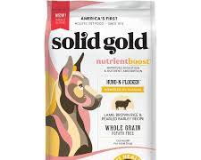 Solid Gold Dry Cat Food for Adult & Senior Dogs - NutrientBoost Hund-N-Flocken Healthy Cat Food for Better Digestion