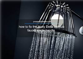 Fix The Leaky Delta Bathtub Faucet A