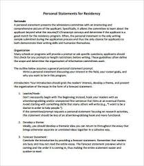    personal statement examples residency   Case Statement     