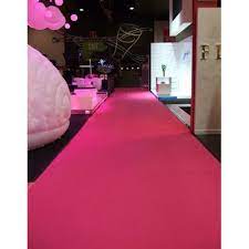 plain pink color carpets