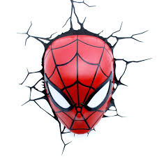 Marvel Spiderman 3d Led Wall Light