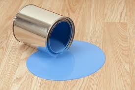 how to clean paint off wood floors