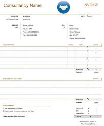 Consultant Invoice Template 331 Invoice Template Word