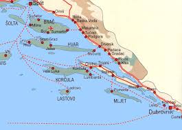 This map covers the coast from the northern border, near trieste, south to about gospic. Croatia Island Of Hvar Dalmatia Hvarinfo Com