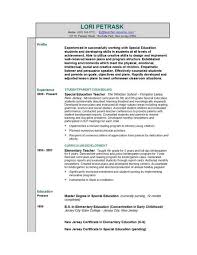 Teaching resume with owl  example
